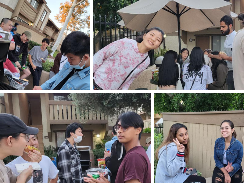 加州校区 - 新学期从户外BBQ开始